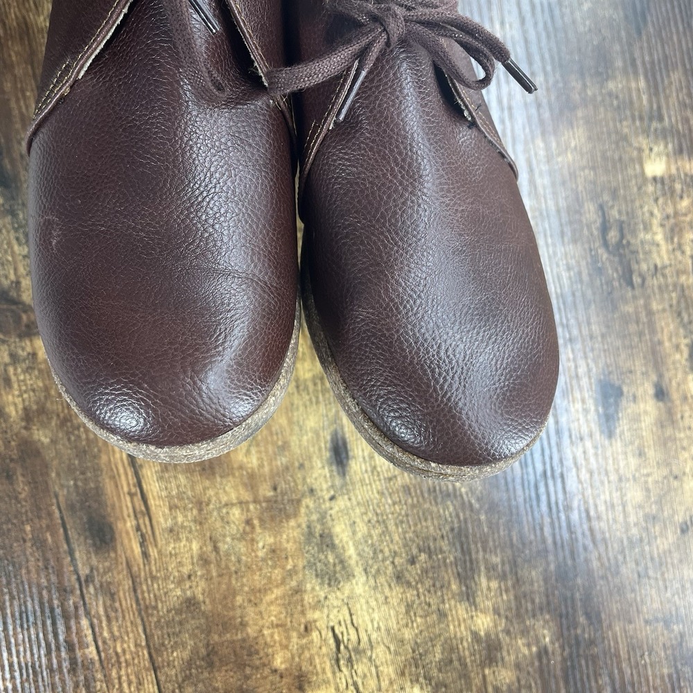 Boc Born Concept Shoes Womens 8.5M Nadia Chukka Comfort Boots Walking Brown - Picture 7 of 11
